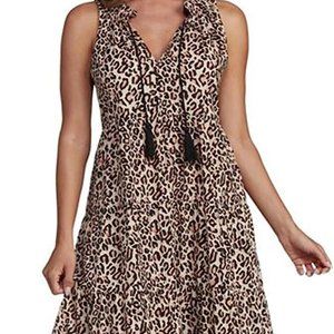 MUD PIE - Maxi Eason Dress - Leopard Print